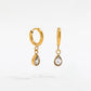 Tear Drop Earrings | 18K Gold Plated