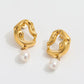 Rhea Pearls Earrings | 18K Gold Plated