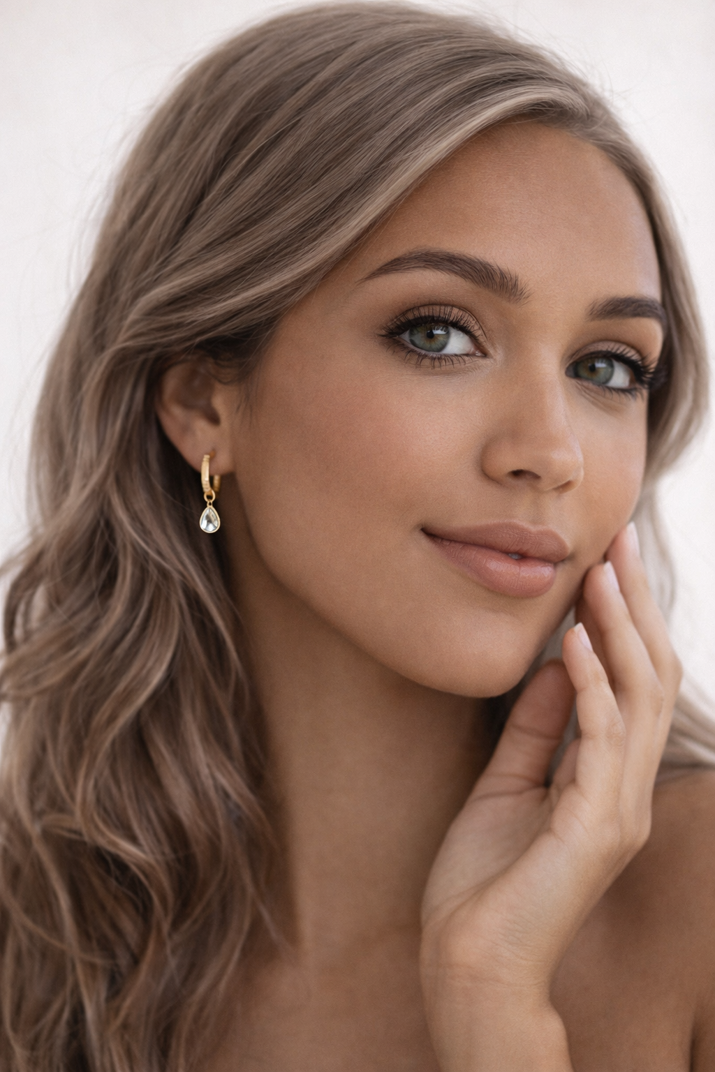 Tear Drop Earrings | 18K Gold Plated