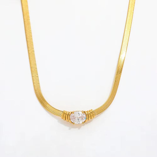 Vara Necklace | 18K Gold Plated