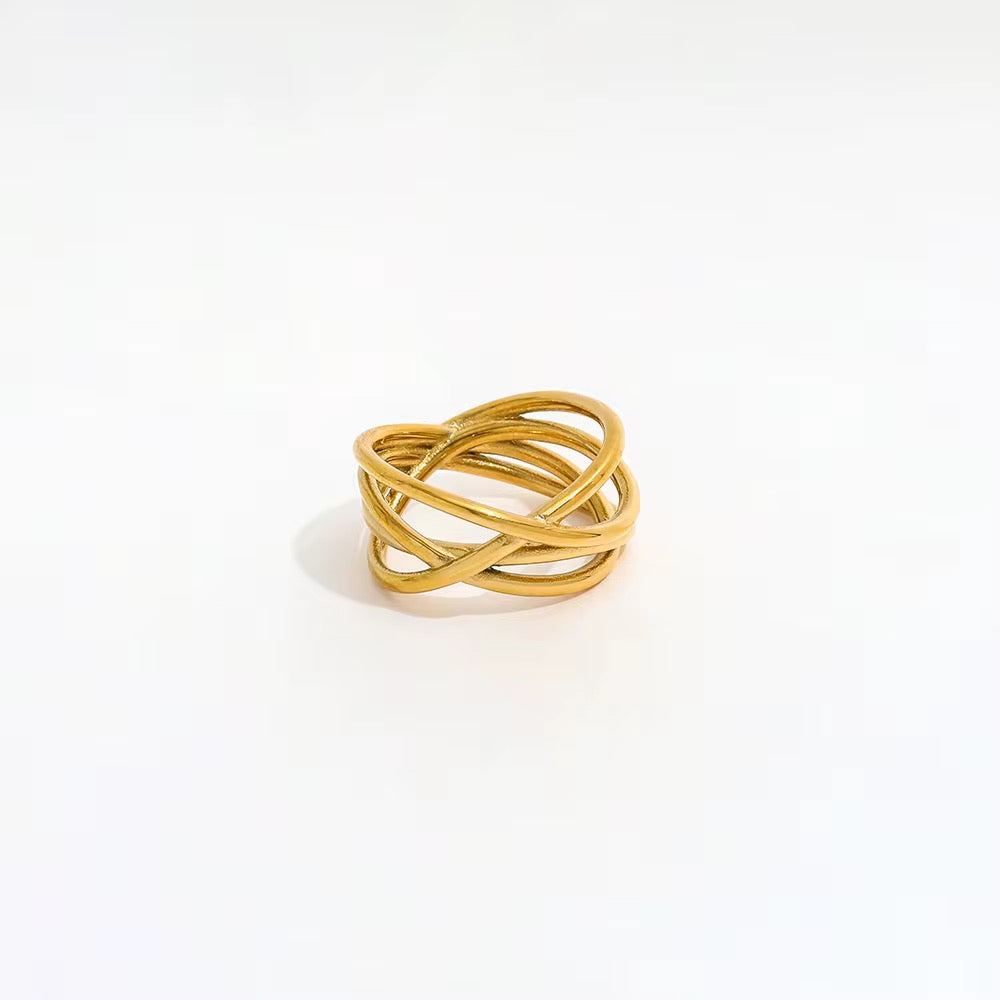 Willow Ring | 18K Gold Plated