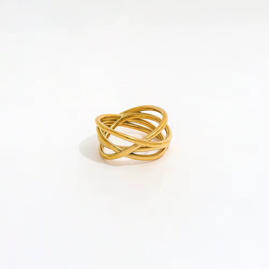Willow Ring | 18K Gold Plated