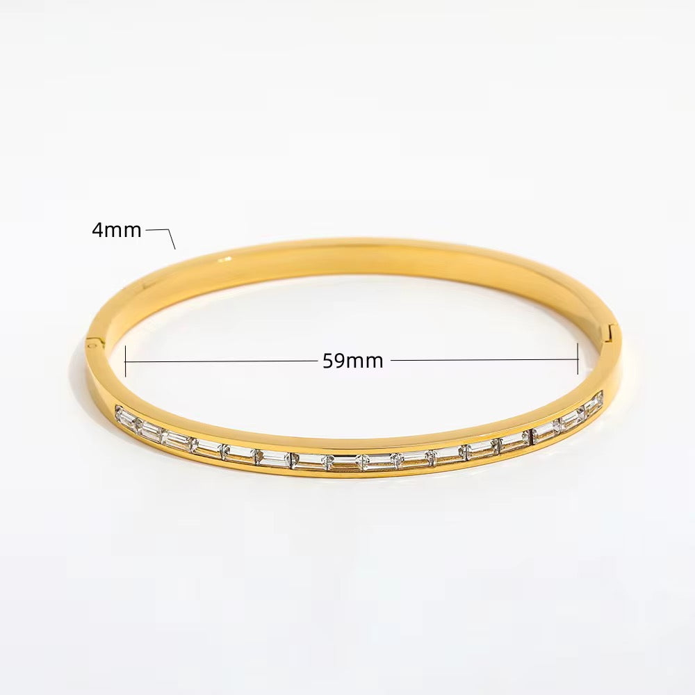Nova Bangle | 18K Gold Plated