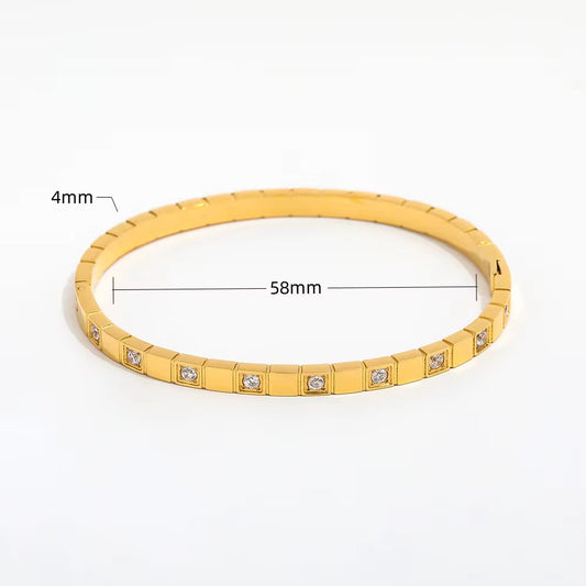 Eden Bangle | 18K Gold Plated