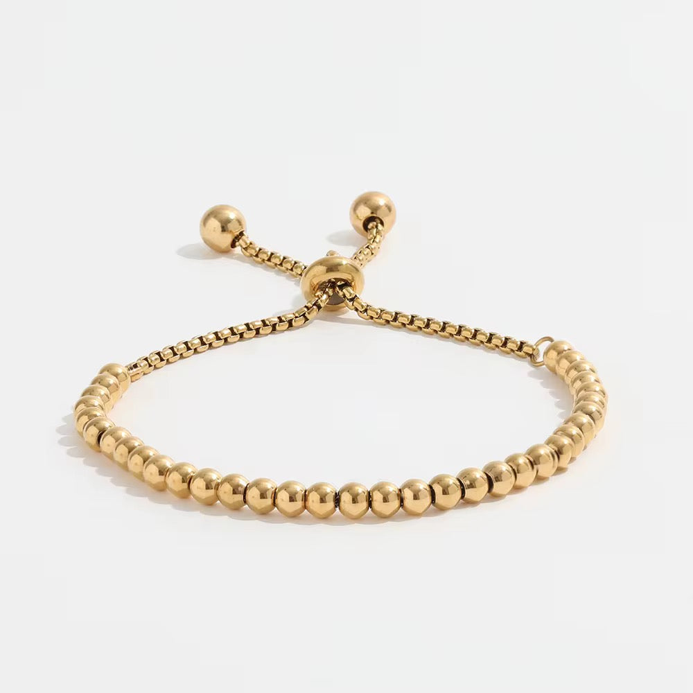 Halo Bracelet |18K Gold Plated